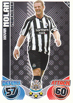 Kevin Nolan Newcastle United 2010/11 Topps Match Attax #226